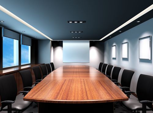Image of a empty conference room